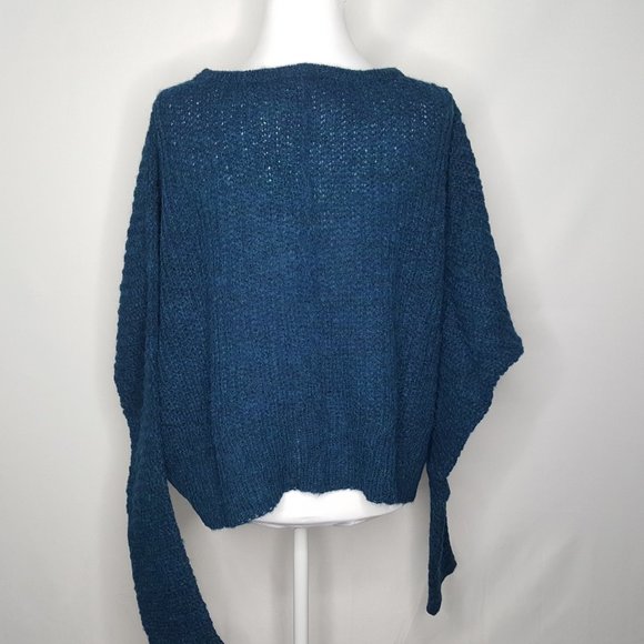 Free People Moonbeam V-Neck Oversized Sweater - Picture 2 of 9